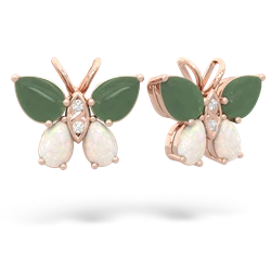 matching earrings - Butterfly