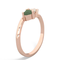 Jade Sweethearts 14K Rose Gold ring R5260