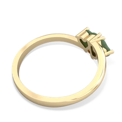 Jade Sweethearts 14K Yellow Gold ring R5260