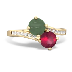 similar item - Channel Set Two Stone