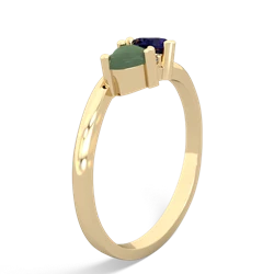 Jade Sweethearts 14K Yellow Gold ring R5260