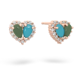matching earrings - Halo