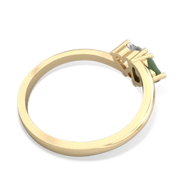 Jade Sweethearts 14K Yellow Gold ring R5260