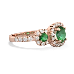 Alexandrite Regal Halo 14K Rose Gold ring R5350