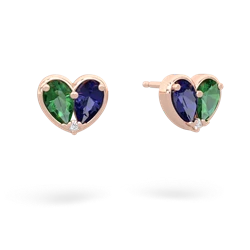matching earrings - 'Our Heart'