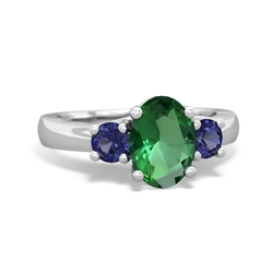 matching rings - Three Stone Oval Trellis