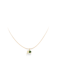 lab_emerald nature pendants