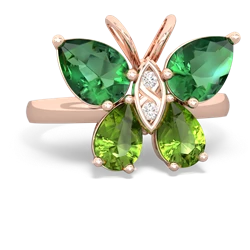 matching rings - Butterfly