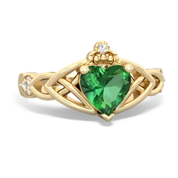 similar item - Claddagh Celtic Knot Diamond