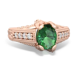 matching engagment rings - Antique Style Milgrain Diamond