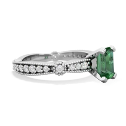 lab_emerald engagement rings