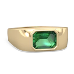 similar item - Men's Emerald-cut Bezel