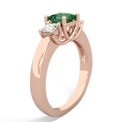 lab_emerald timeless rings
