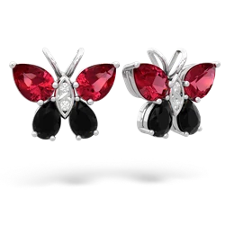 matching earrings - Butterfly