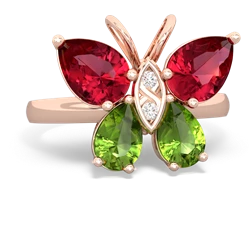 matching rings - Butterfly