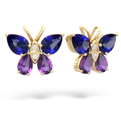 matching earrings - Butterfly