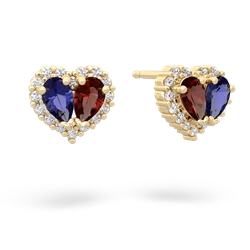 matching earrings - Halo