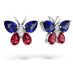 matching earrings - Butterfly