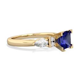 lab_sapphire art_deco rings
