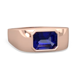 similar item - Men's Emerald-cut Bezel