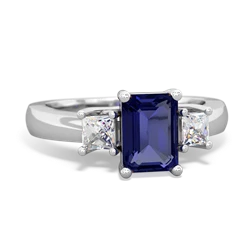 similar item - Diamond Three Stone Emerald-cut Trellis