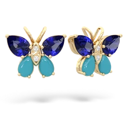 matching earrings - Butterfly