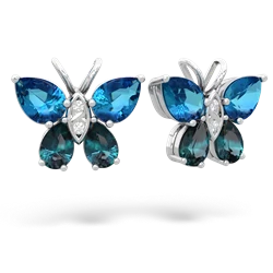 matching earrings - Butterfly