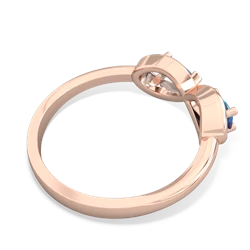 London Topaz Infinity 14K Rose Gold ring R5050
