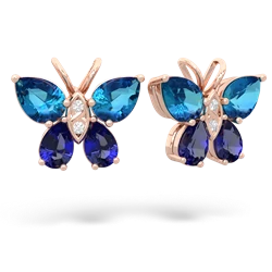 matching earrings - Butterfly