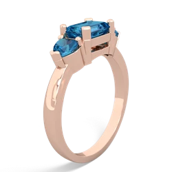 Opal Three Stone 14K Rose Gold ring R5235