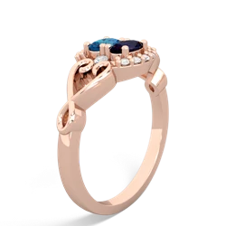 London Topaz Love Nest 14K Rose Gold ring R5860