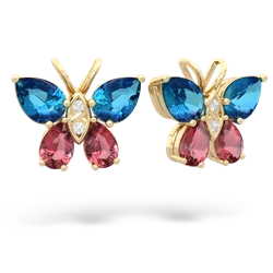 matching earrings - Butterfly