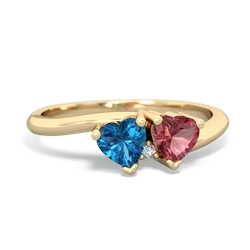 London Topaz Sweethearts 14K Yellow Gold ring R5260