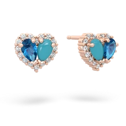 matching earrings - Halo