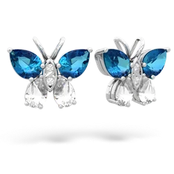 matching earrings - Butterfly