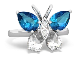 matching rings - Butterfly