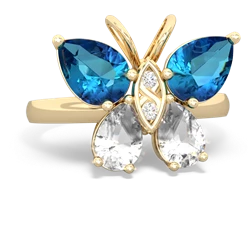 matching rings - Butterfly