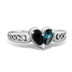 matching rings - Filligree 'One Heart'