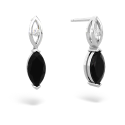 matching earrings - Marquise Drop