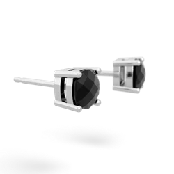 onyx stud earrings