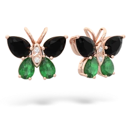 matching earrings - Butterfly