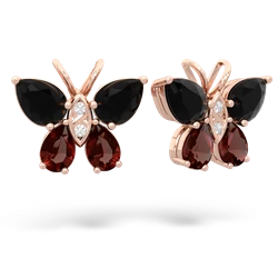 matching earrings - Butterfly