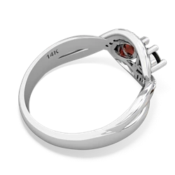 Onyx Summer Winds 14K White Gold ring R5342