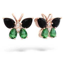 matching earrings - Butterfly