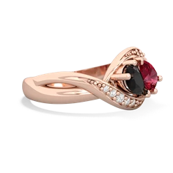 Onyx Summer Winds 14K Rose Gold ring R5342