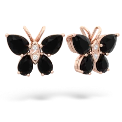 matching earrings - Butterfly