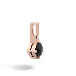 Onyx Simply Elegant 14K Rose Gold pendant P2489