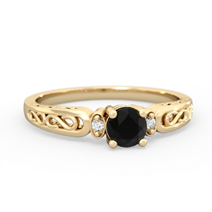 matching rings - Filligree Scroll Round