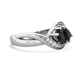 Onyx Summer Winds 14K White Gold ring R5342