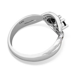 Onyx Summer Winds 14K White Gold ring R5342